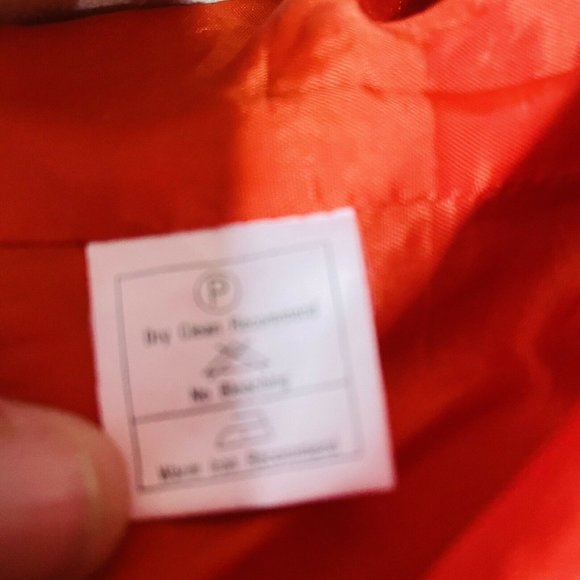 Ji Tak Vintage Cropped Red/Black Blazer Jacket - Picture 11 of 11